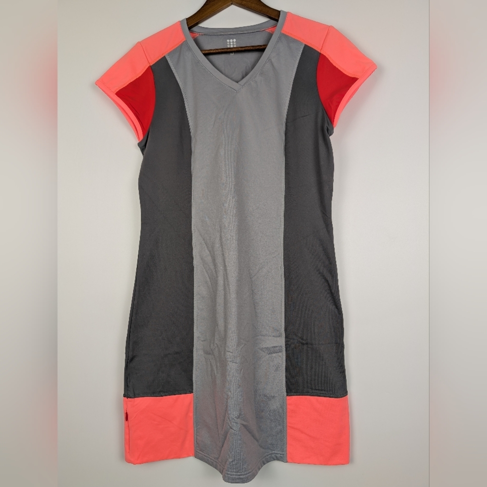 NWT Title Nine Colorblock Athletic Mini Dress Sz.M Golf Tennis Activewear Hiking